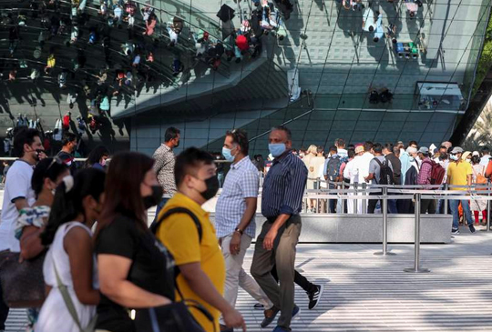 QUEUES GROW AT EXPO 2020 DUBAI'S MOST POPULAR PAVILIONS