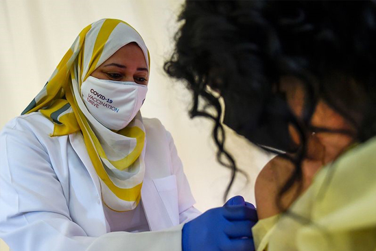 UAE'S VACCINATION DRIVE IN FULL SWING