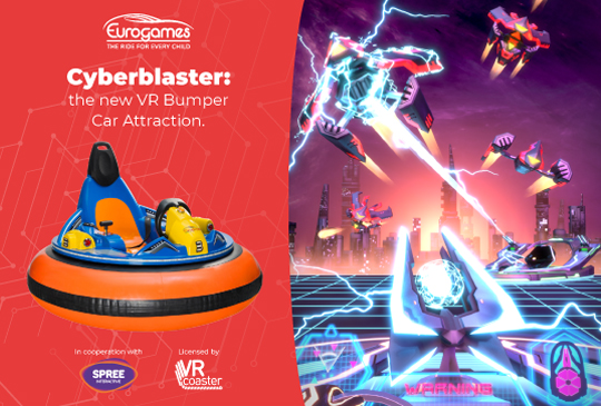 EUROGAMES PRESENTS BATTERY POWERED VR BUMPER CARS AT DEAL 2022