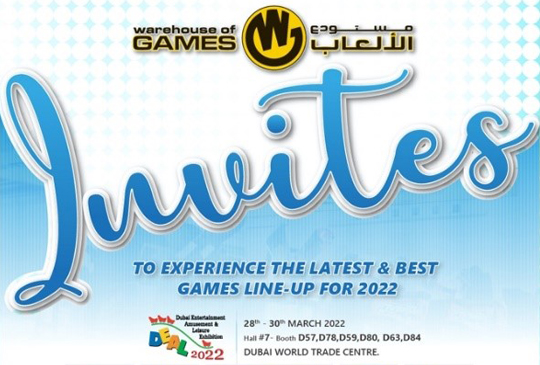 WAREHOUSE OF GAMES TO SHOWCASE INDUSTRY LEADING ENTERTAINMENT CONCEPTS @DEAL2022