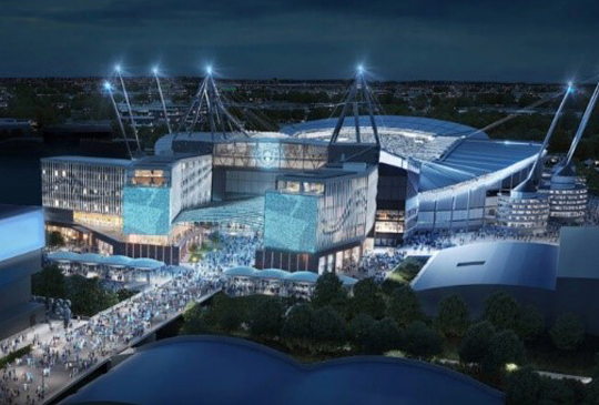MAN CITY’S PLANS APPROVED FOR NEW ETIHAD STADIUM FAN ZONE