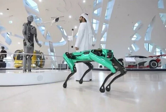DUBAI’S MUSEUM OF THE FUTURE INTRODUCES ROBOT DOG TO INTERACT WITH GUESTS